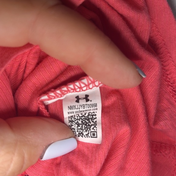 Under Armour Heat Gear Charged Keyhole Racerback Tank Top - Picture 7 of 7